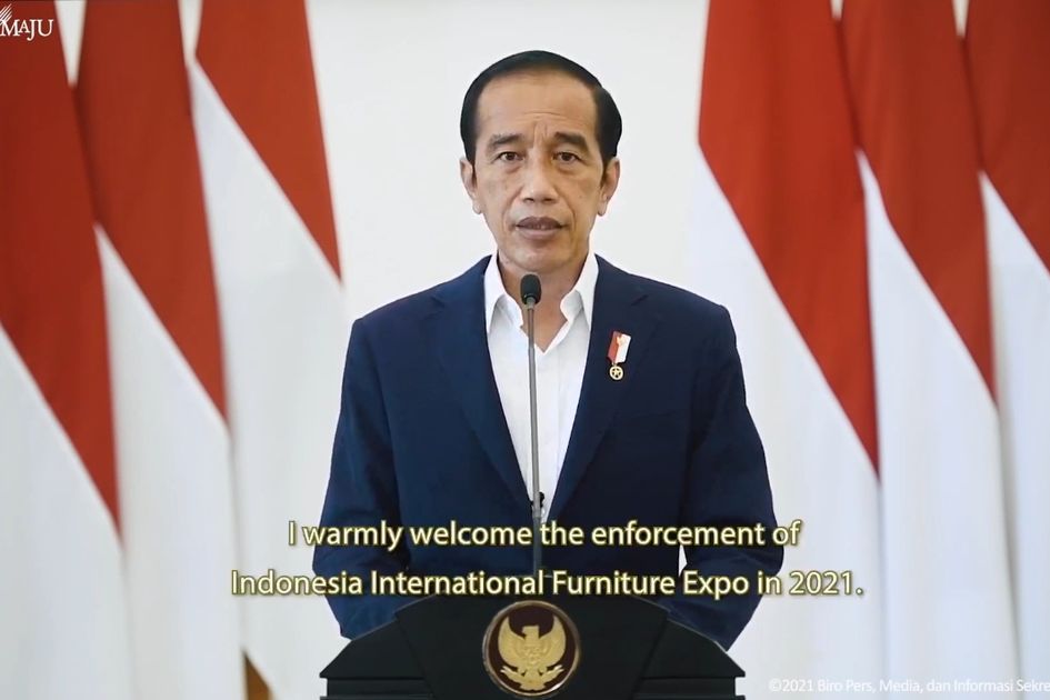 Presiden Joko Widodo Resmikan Pameran Furnitur Dan Pengrajin Berkualitas Tinggi Untuk Meningkatkan Pasar Nasional Ini Pesan Jokowi Untuk Pelaku Industri Presiden Joko Widodo Resmikan Pameran Furnitur Dan Pengrajin Berkualitas Tinggi Untuk Meningkatkan Pasar Nasional Ini Pesan Jokowi Untuk Pelaku Industri