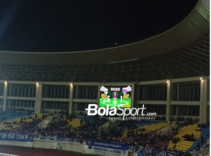 Skor akhir PSIS Semarang Vs Persita Tangerang 6-1 di Stadion Manahan, Solo, di Piala Presiden 2022 grup A, Senin (13/6/2022).