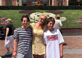 5 Momen Kebersamaan Britney Spears Bareng 2 Putranya, Sean dan Jayden Federline. Sweet Abis!