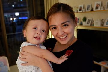 Joanna dan baby Zio