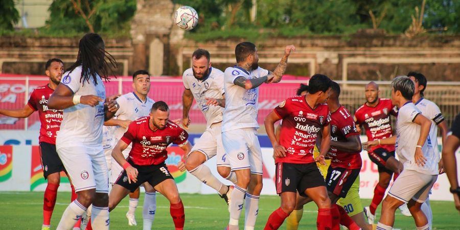 Hasil Liga 1 - Penalti di Penghujung Laga Bawa Bali United Menang atas Arema FC