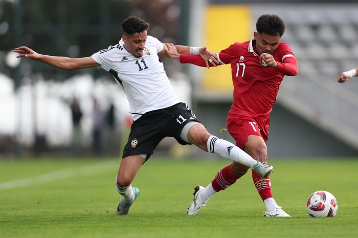 Saddil Ramdani saat membela timnas Indonesia vs Libya di Turki, Selasa (2/1/2024).