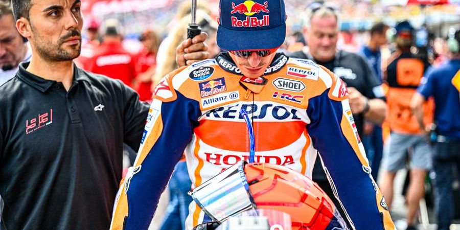 Hasil MotoGP Jepang 2023 - Kejadian Tak Terduga Terjadi, Marc Marquez Klaim Podium Pertama di Motegi