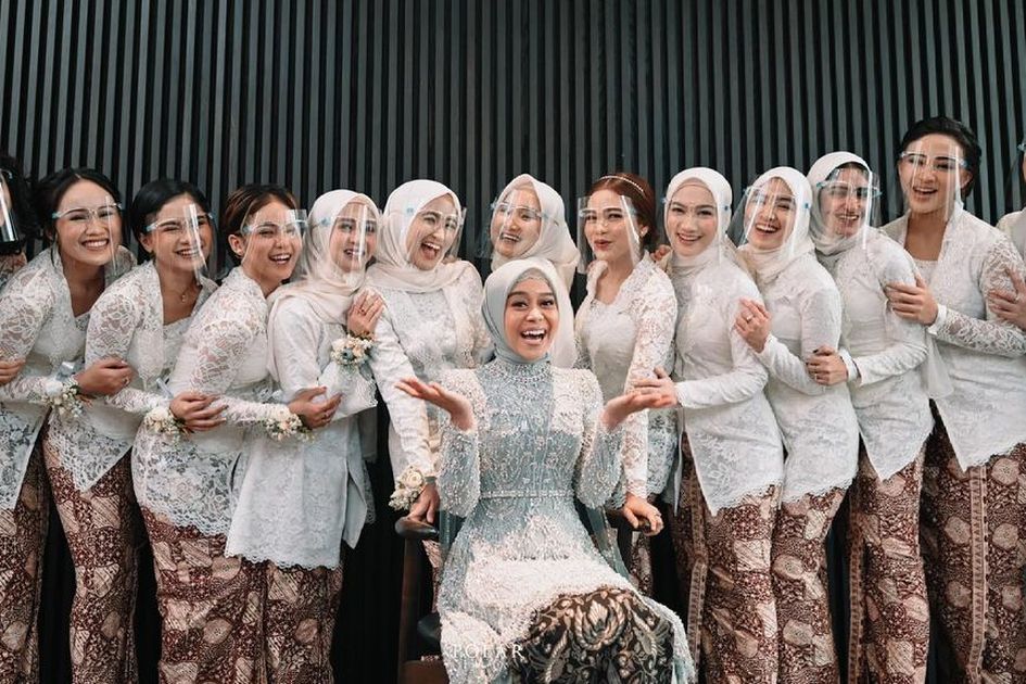Kebaya bridesmaid hijab cheap