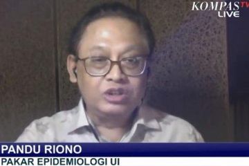 Pandu Riono, selaku ahli epidemiologi dan biostatistik Fakultas Kesehatan Masyarakat Universitas Indonesia (FKMUI).