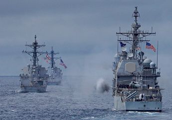 Kapal Perangnya Saling Todong dengan Armada Militer China, Tiba-tiba Jet Tempur Amerika Cegat 4 Bomber Rusia di Wilayah Ini, Pecah Perang Baru?
