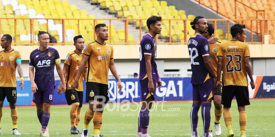 Hasil Liga 1 - 3 Gol Persik Kediri Bungkam Bhayangkara FC