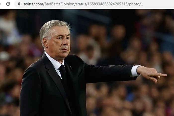 Pelatih Real Madrid, Carlo Ancelotti, membuat klubnya ikhlas setelah dicuri oleh timnas Brasil.