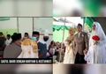 Jalan Beriringan Bersama 2 Pacar, Pria Ini Ijab Qabul dengan Penuh Sorotan, Tiga Mempelai Duduk di Pelaminan