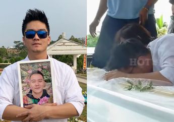 Tak Kuat Melihat Peti Mati Sang Adik Dikuburkan, Boy William Sempat Hentikan Petugas Makam: Pak, Naikin Dulu Pak!!
