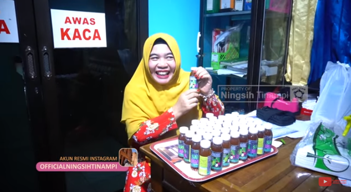 Bak Tak Pernah Kenyang dengan Hujatan Warganet, Ningsih Tinampi Kembali Berulah dengan Jual Obat yang Disebut-sebut Bisa Sembuhkan Covid-19 Hanya Rp 35 Ribu! Tertarik Beli?