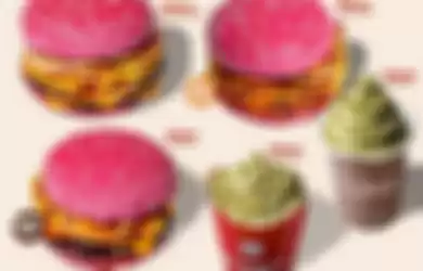 Promo Sakura Spring Collection di Burger King