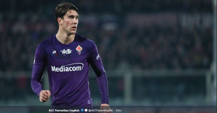 Dusan Vlahovic dinyatakan positif terinfeksi virus corona oleh Fiorentina, Jumat (13/3/2020) waktu setempat.