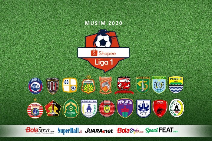 Ilustrasi berita Shopee Liga 1 2020.