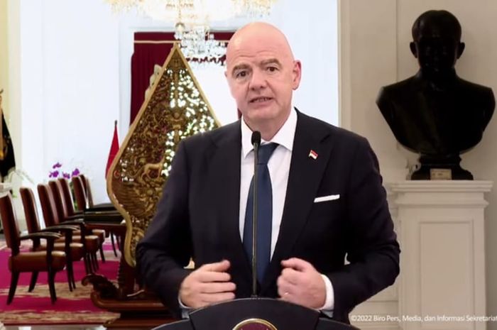 Presiden FIFA, Gianni Infantino.