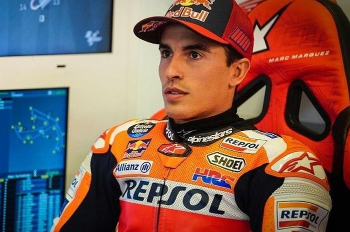 Marc Marquez belum pulih dari cederanya, Honda cuma bisa pasrah jelang tes MotoGP di Sirkuit Jerez, Spanyol
