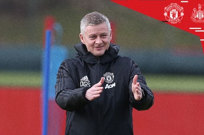 Pelatih Manchester United, Ole Gunnar Solskjaer.