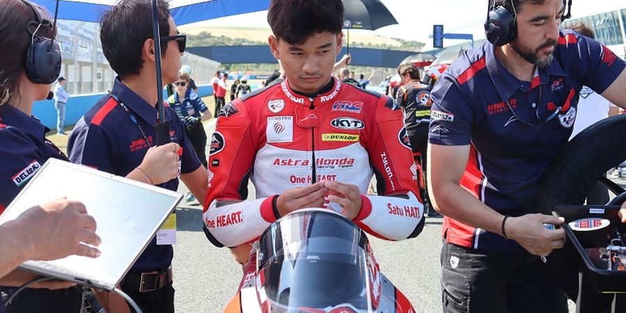 Moto3 Indonesia 2023 - Luapan Kebahagiaan Bos Honda Team Asia Umumkan Fadillah Arbi Aditama Tampil di Mandalika