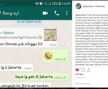 Sempat Ajak Nonton Timnas Indonesia, Begini Isi Chat Terakhir Korban Jatuhnya Lion Air