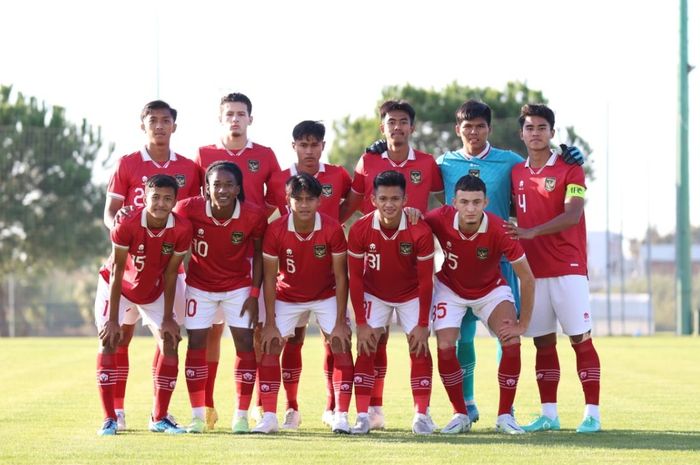 Skuad timnas U-20 Indonesia. 