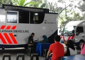 SIM Keliling Jakarta Buka Mulai 08.00 WIB, Lokasinya Ada di Sini