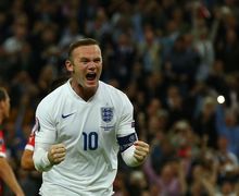 Wayne Rooney Tutup Perjalanan di Timnas Inggris dengan Tangis Haru
