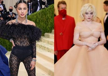 Olivia Rodrigo Hingga Billie Eilish, Sederet Seleb Muda Tampil Stunning di Met Gala 2021!