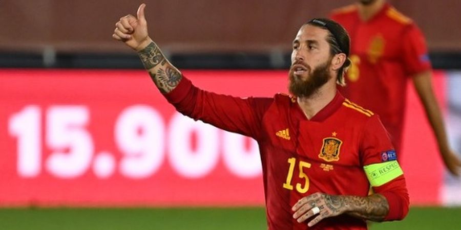 Pintu Timnas Spanyol di EURO 2020 sudah Tertutup, Sergio Ramos Cuma Bisa Kirim Doa