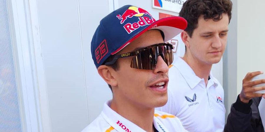 Ekspresi Kikuk Marc Marquez Ketika Disinggung Soal Tim Barunya di Sela-sela MotoGP Indonesia 2023