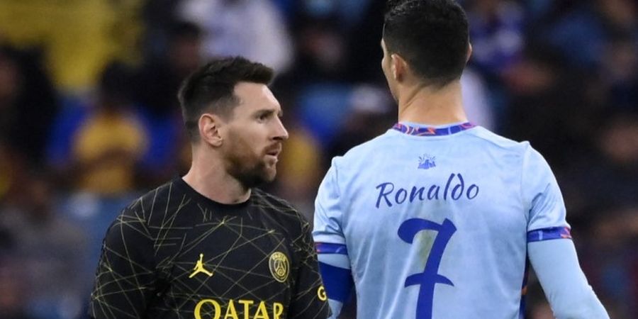 Dalam Tempo 8 Hari, Cristiano Ronaldo 3 Kali Pecundangi Lionel Messi