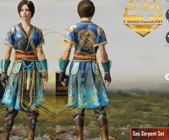 Sea Serpent Set PUBG Mobile