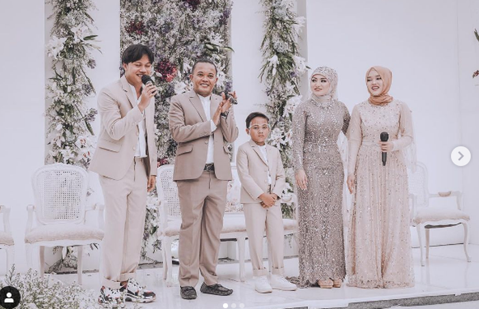 Keluarga Sule dan Nathalie Holscher.