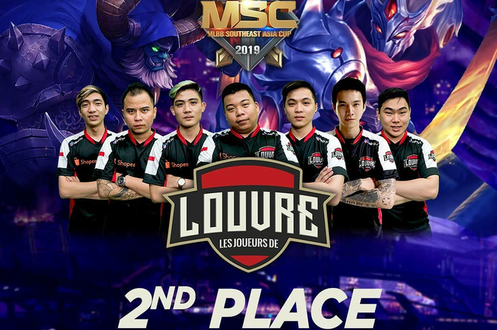 Louvre eSports runner-up for MSC 2021