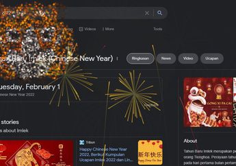 Cara Menampilkan Animasi Google Spesial Imlek 2022, Gampang Banget!