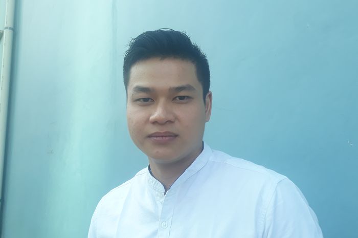 Mantan suami Barbie Kumalasari, Bagus Saputra saat ditemui Grid.ID di kawasan Tendean, Jakarta Selatan, Kamis (11/7/2019).
