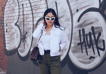 Bingung Padu Padan Outer Putih? Intip Ide OOTD ala Winona Willy, Yuk!