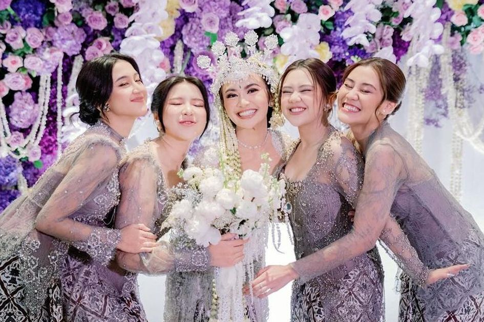 Jadi Bridesmaid di Pernikahan Mahalini dan Rizky Febian, Aaliyah Massaid  Malah Diserang Haters, Ini Komentar Netizen