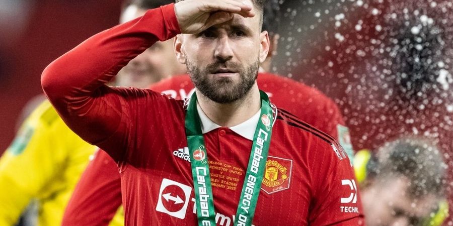 Liga Inggris - Gagal Tsunami Trofi, Luke Shaw Tetapkan 2 Target untuk Man United di Sisa Musim Ini