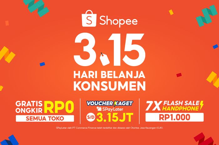 Daftar Lengkap Promo Shopee 3 15 Hari Belanja Konsumen Bisa Dapat HP 