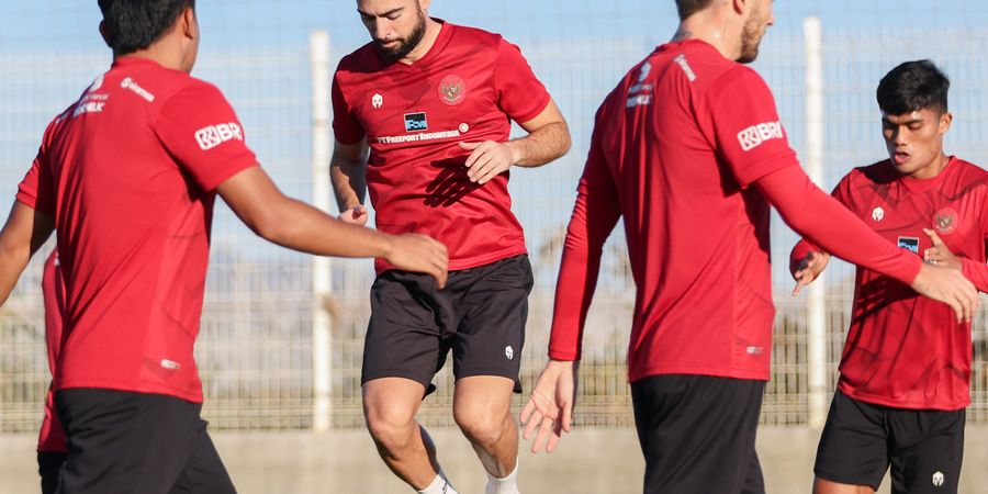 Piala Asia 2023 - Shin Tae-yong Percaya Pada Jordi Amat, Langsung Beri Latihan Ekstra Keras