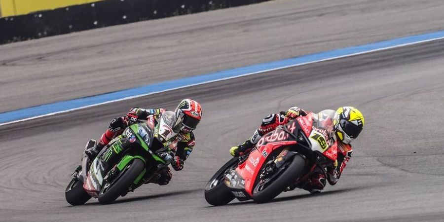 Race1 WSBK Thailand 2019 -  Bautista Sebut Tak Mudah Kalahkan Rea