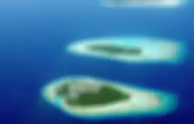 Ilustrasi pulau