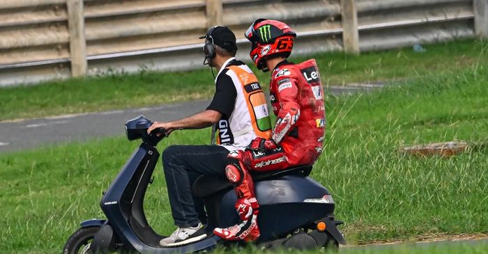 Kesialan Murid Valentino Rossi di MotoGP India 2023 dari Sudut Pandang Fabio Quartararo