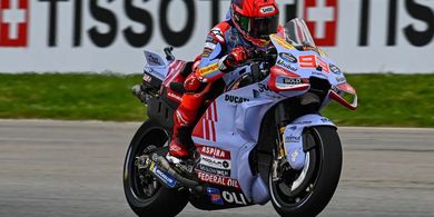 Hasil Kualifikasi MotoGP Spanyol 2024 - Marc Marquez Meroket Usai Ditonton Valentino Rossi, Pole Position Pertama Bareng Ducati