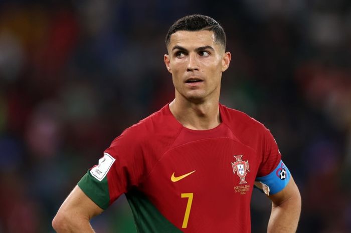 Cristiano Ronaldo masuk daftar pemain terburuk fase grup Piala Dunia 2022
