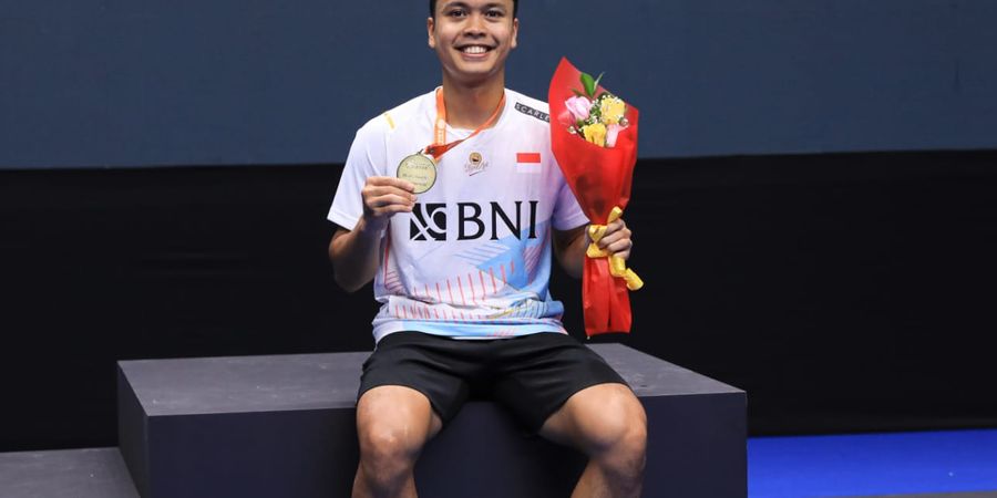 Usai Sukses Juarai Badminton Asia Championships 2023, Anthony Sinisuka Ginting Harapkan Hal Ini