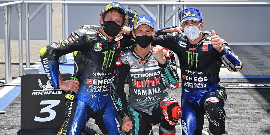 Diam-diam, Maverick Vinales Senang Valentino Rossi Keluar dari Yamaha
