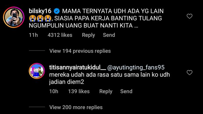 Titisan Nyai Ratu Kidul terawang Ayu Ting Ting dan Boy William sudah pacaran