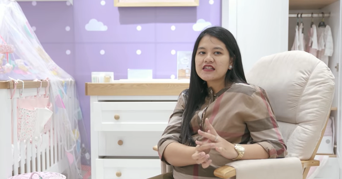 Kamar Sedah Mirah yang bernuansa lembut dan ceria