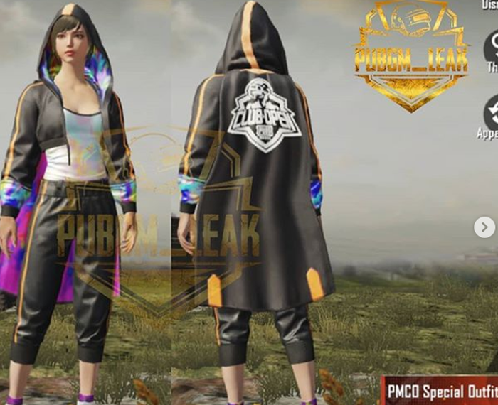 PMCO Special Outfit PUBG Mobile